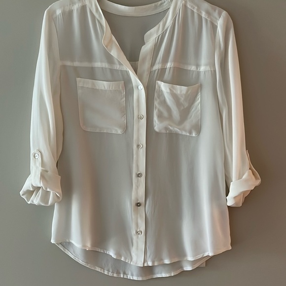 Burlington Tops Womens Silk Shirt Poshmark